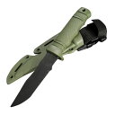 ダミーナイフ 樹脂製 トレーニングナイフ SOG SEAL PUP M37-Kタイプ オリーブドラブ 模造ナイフ 模造刀 樹脂ナイフ 練習用 CQC CQB ゴム製 ABS樹脂 樹脂製トレーニングナイフ 通販 通信販売 トレーナー トレーニング用ナイフ 練習用ナイフ 訓練用ナイフ