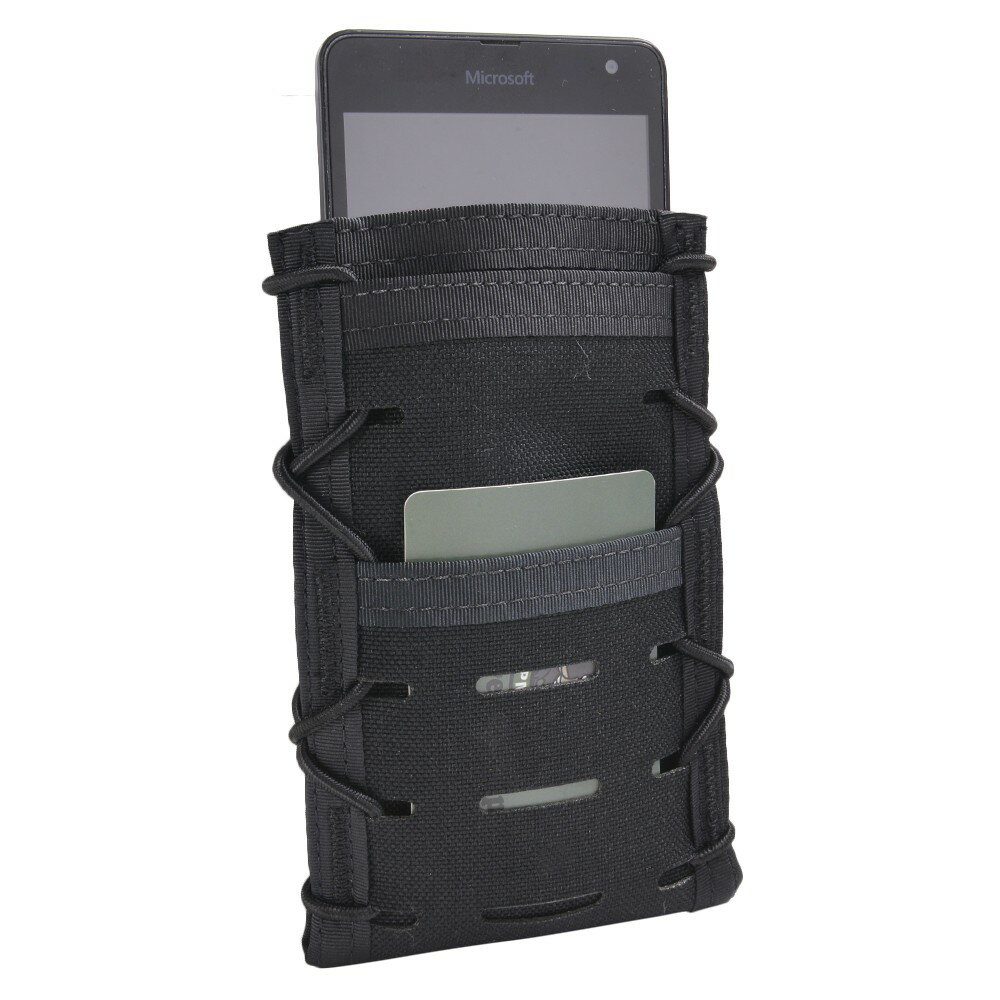 ハイスピードギア ITACO スマホポーチ V2 モール対応 95PW [ ブラック / Lサイズ ] HSGI High Speed Gear ユーティリティーポーチ ミリタリーポーチ ユーティリティ・ポーチ デジタルポーチ モバイルフォンポーチ