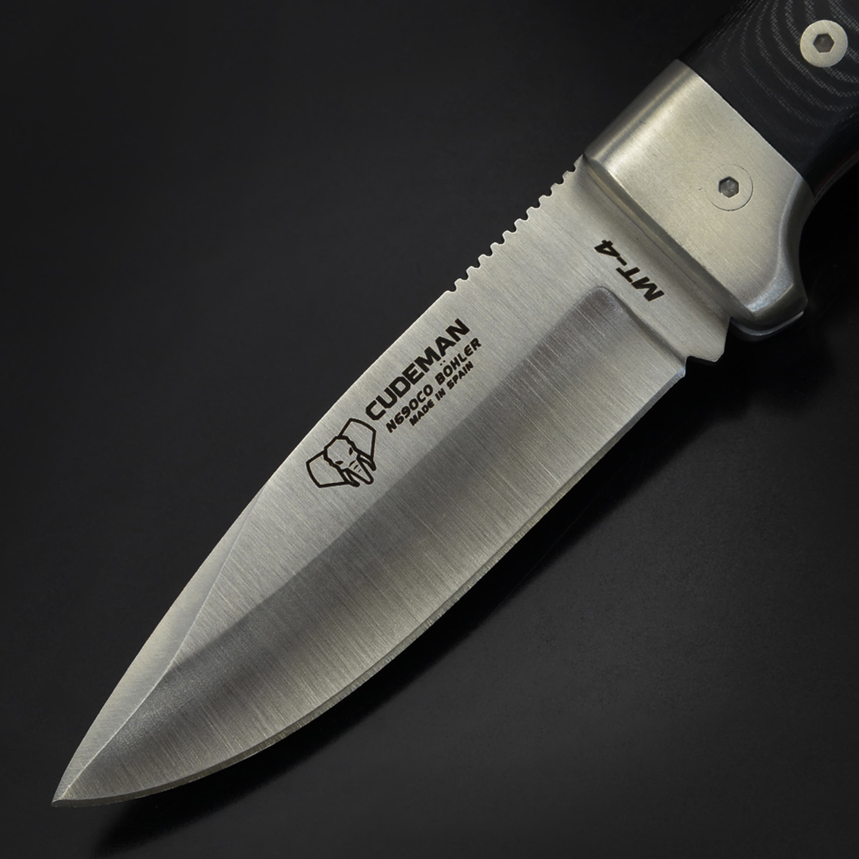 Cudeman 折りたたみナイフ MT-4 ロックバック Micarta 384-MF フォールディングナ...