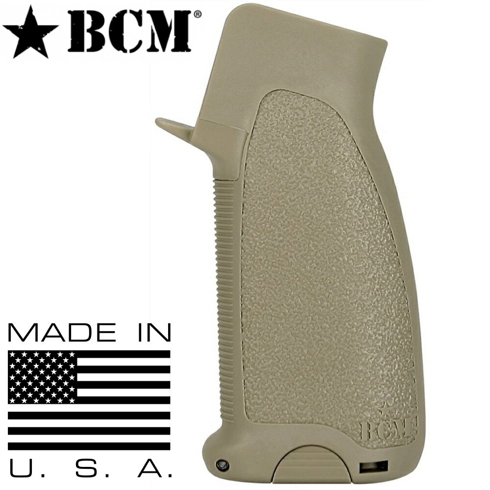 BCM ガンファイターグリップ GUNFIGHTER Mod.0 M4/M16/AR15系対応  米国製 Bravo Company Manufacturing ブラボーカンパニーMFG アメリカ製 Made in USA ピストルグリップ カスタムパーツ カスタムグリップ ライフルグリップ 自動小銃グリップ