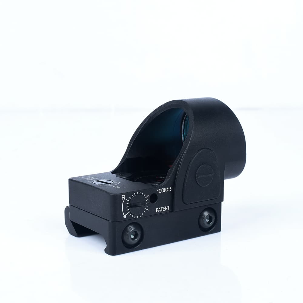 ミリタリーショップ レプマートのAIM-O ドットサイト GLOCK用サイトマウント付き AO6010 エイムオー ダットサイト 光学照準器 オプティカルサイト SRO オープンドット ドットスコープ レッドサイト レッドドットスコープ ホログラサイト｜アングル3