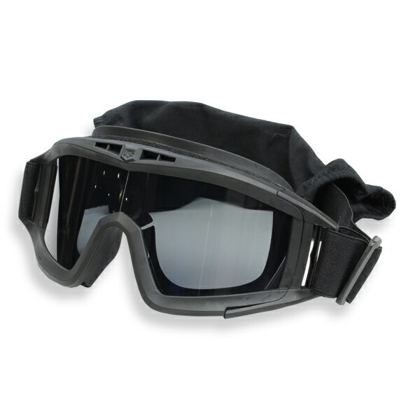 タクティカルゴーグル 交換レンズ3枚付 [ ブラック ] サバイバルゲーム ミリタリーグッズ ミリタリー用品 サバゲー装備 アイウエア バイク 防塵ゴーグル 曇り止め 戦闘用ゴーグル 戦闘ゴーグル 軍用ゴーグル 保護ゴーグル ミリタリーゴーグル 防弾ゴーグル