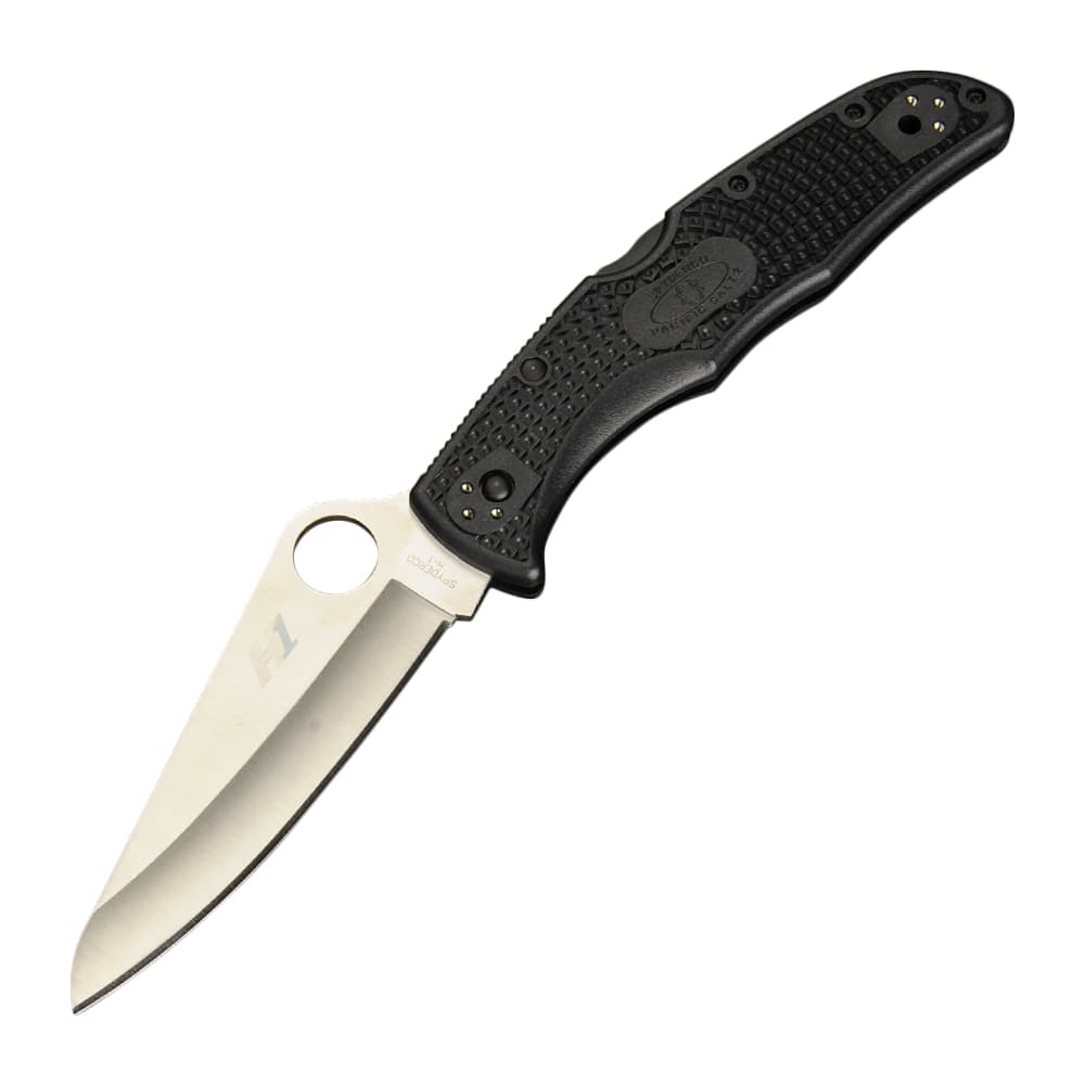 Spyderco 折りたたみナイフ PACIFIC SALT 2 直刃 フォールディングナイフ 折り畳みナイフ 折り畳み式ナイフ 折りたたみ式ナイフ フォルダー アウトドア 折畳ナイフ 折畳みナイフ 折畳式ナイフ 折込ナイフ 折込みナイフ