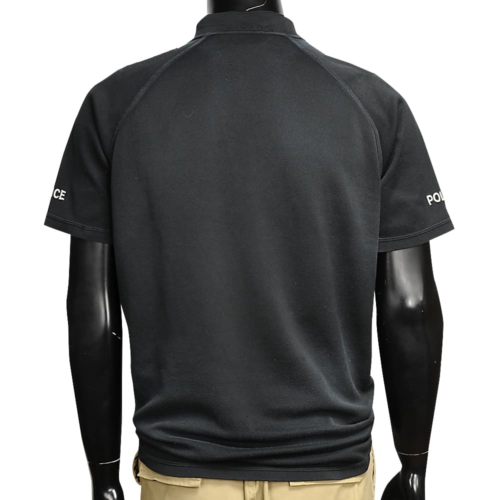 【中古】イギリス警察 放出品 ポロシャツ 警官服 ジッパー留め 半袖 [ 38 ] ポリス...
