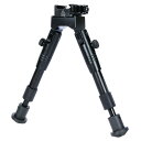 LEAPERS UTG バイポッド TL-BP28SQ クイックデタッチ QD リーパーズ BIPOD 折りたたみ式バイポッド スイベルスタッドマウント 2脚 銃架 モノポッド サバゲー ミリタリー