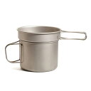 VARGO クッカー TITANIUM TI-BOILER チタン製 T-418 バーゴ アウトドア レジャー アウトドア飯 キャンプ飯 フライパン 鍋 料理鍋...