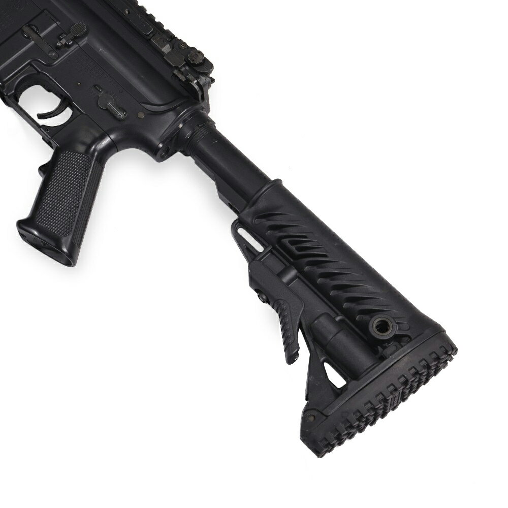 FAB DEFENSE バットストック GLR-16 バッテリー収納搭載 M4/AR15用  FABディフェンス ファブディフェンス 樹脂製ストック 樹脂製銃床 樹脂ストック ライフルストック 銃床 ガンストック