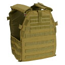 LBX Tactical モジュラー プレートキャリア LBX-0300 コヨーテブラウン / Mサイズ Modular Plate Carrier LBXタクティカル アーマー サバゲ―ウェア サバゲ―装備 MOLLE対応 プレキャリ プレートキャリアー 防弾プレートキャリア ヨルムンガンド