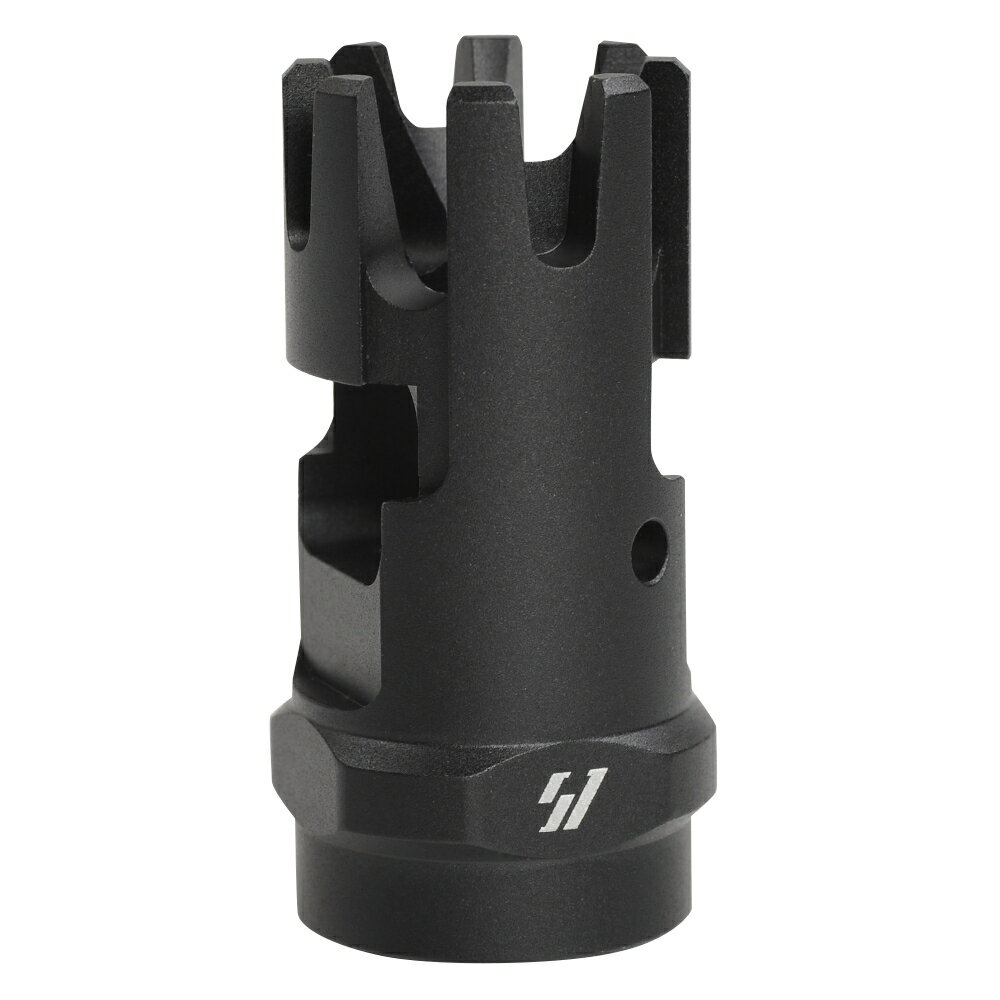 MADBULL マズルブレーキ Checkmate Comp エアソフト用 14mm逆ネジ仕様 ストライクインダストリーズモデル 補正器 NATO弾用 サバゲー ミリタリー フラッシュハイダー コンペンセイター エアガンパーツ カスタムパーツ フラッシュサプレッサー フラッシュエリミネーター