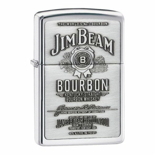 ZIPPO ジムビーム 250JB928 ハイポリッシュクローム Jim Beam ジッポー オイルライター