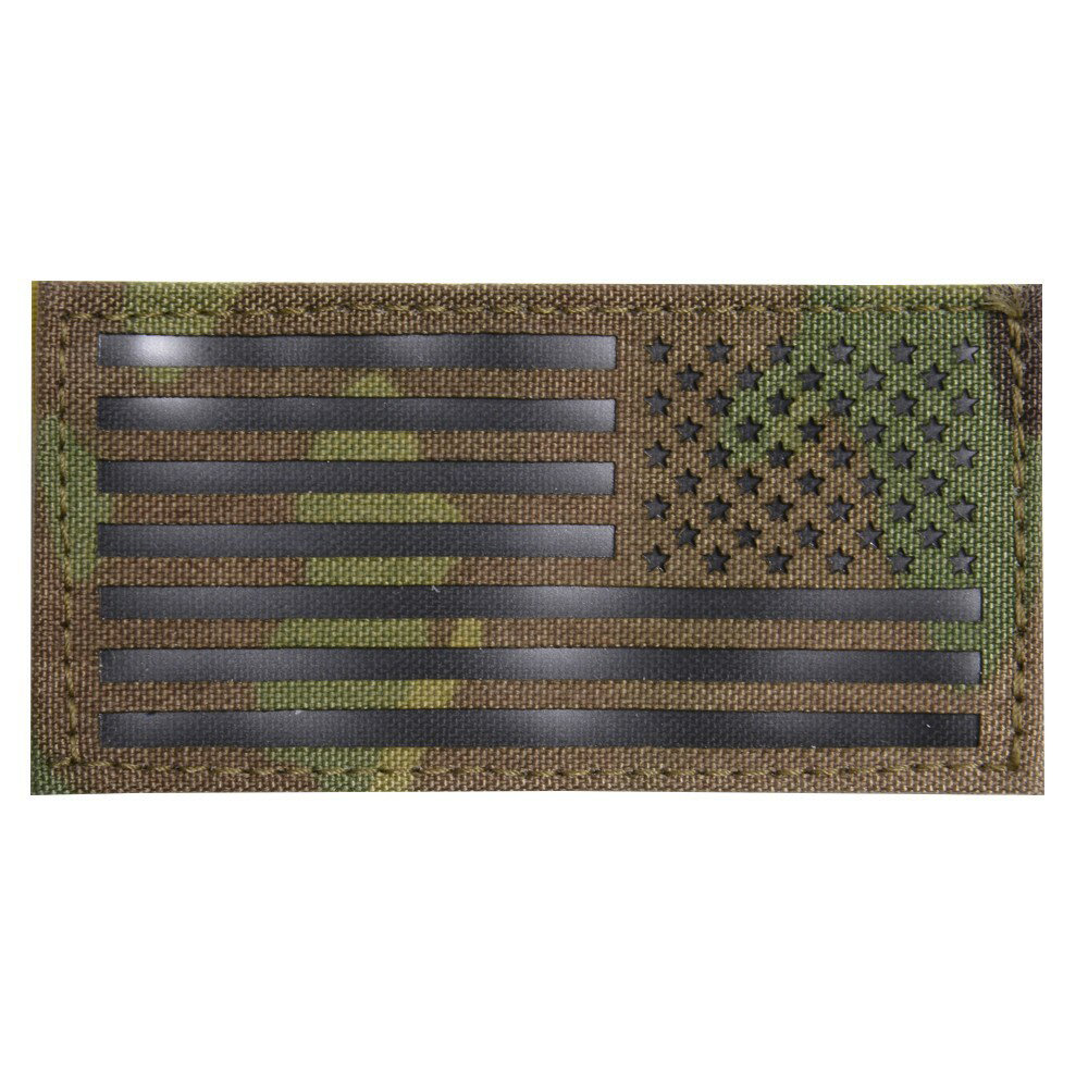 FIRST SPEAR ワッペン 星条旗 リバース コーデュラ生地 ベルクロ  ファーストスピア Reverse American Flag Fabric Backed Cell Tag リバースアメリカンフラッグファブリックバッキングセルタグ パッチ 国旗 逆向き ミリタリー サバゲー