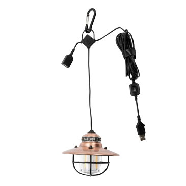 ベアボーンズ LED照明 Edison ペンダントライト USB接続式 [ カッパー ] Barebones 照明器具 エジソン キャンプ用品 アウトドア用品 電池式ランタン 通販 販売 電気式ランタン