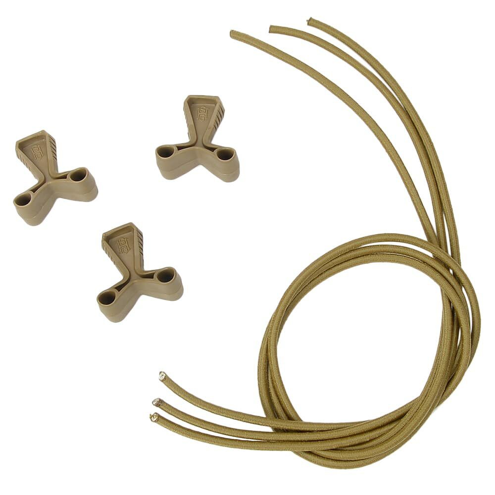 High Speed Gear OTRバンジーキット 交換用3本セット 95BU01 [ コヨーテブラウン ] ライフルマガジンポーチ ライフルマガジンケース ライフルマグポーチ ライフルマグケース 伸縮コード ゴムコード ショックコード エラスティックコード ストレッチコード 伸縮ロープ