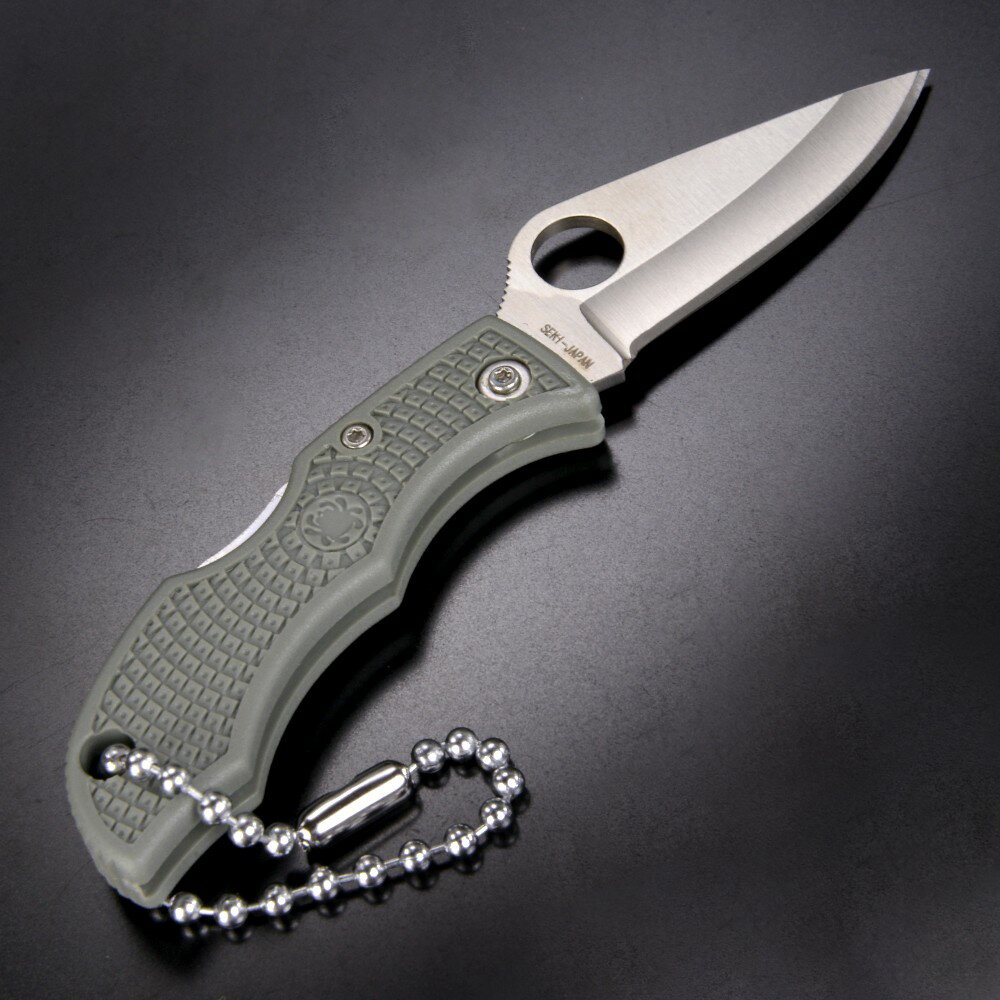 Spyderco レディバグ3 直刃ナイフ LFG3 フォリアージュグリーン スパイダルコ LADY...