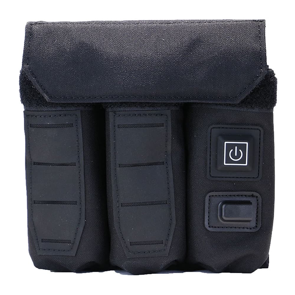 Eagle Force マガジンウォーマーポーチ 9mmマグ対応 3本収納可 5361WA3-9M [ ブラック ] サバゲー装備 ミリタリーグッズ サバイバルゲーム マガジンポーチ マグポーチ サバゲーポーチ サバイバルゲームアクセサリー ガスマガジン対策 冬季射撃サポート タクティカルギア