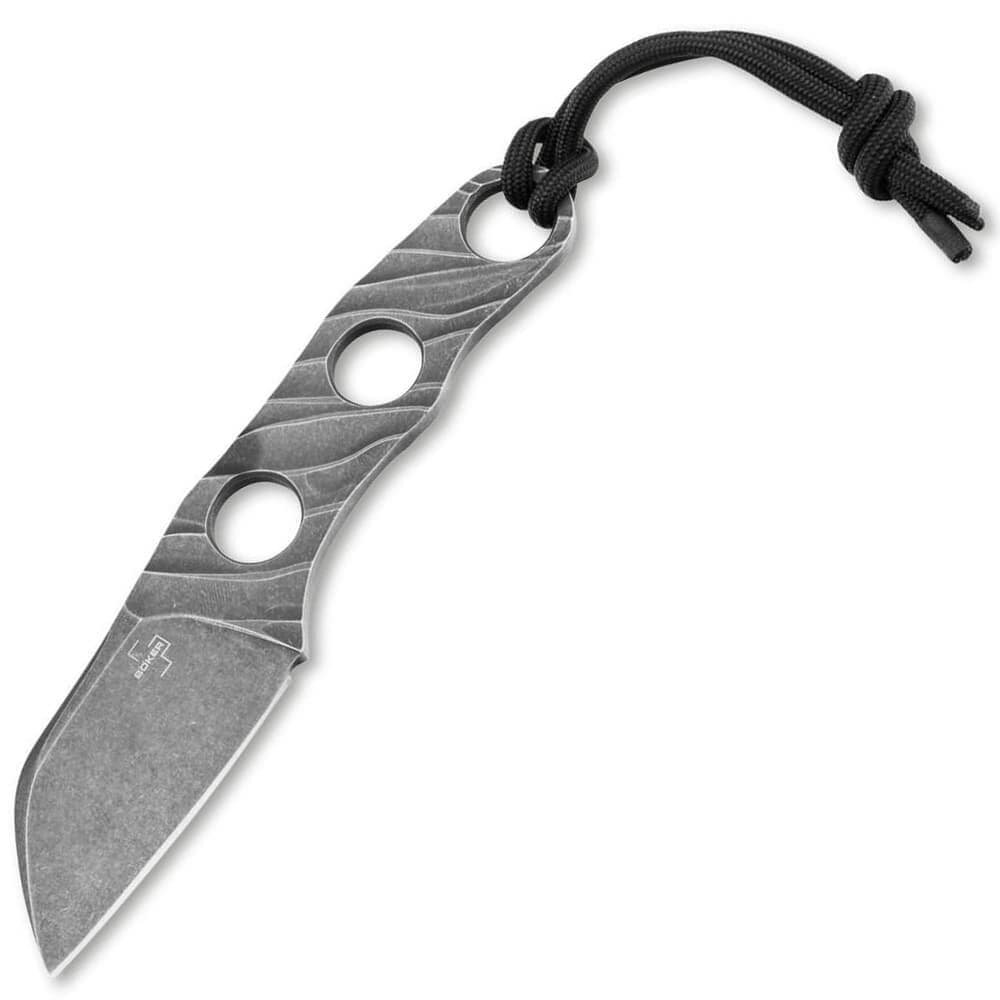 BOKER PLUS ネックナイフ Kazhan D2鋼製 02BO069 カザン シース付き D2鋼 アウトドア用品 野営 野外用品 通販 販売