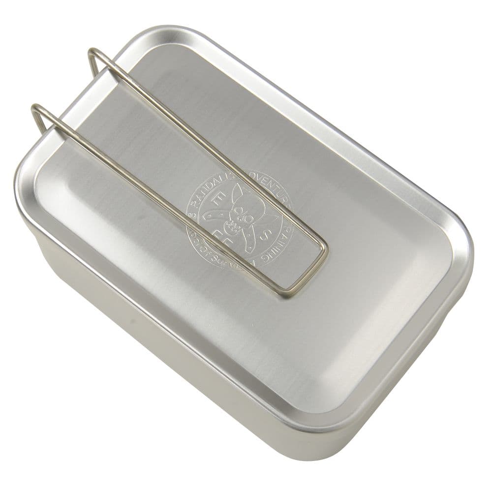 ESEE メスティン アルミ製 メスキット Survival Tin ハンゴウ クッカー キャンプ用品 調理器具 バーベキュー 炊飯 アウトドア コッヘル 食器 テーブルウエア テーブルウェア クックセット クッキングポット クッキングセット 鍋 ナベ 小鍋 レジャー キャンプ digisto-10677926 ミリタリーショップ レプマート サンプル画像3