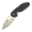 Spyderco 折りたたみナイフ EFFICIENT ライナーロック G-10ブラック C216G フォールディングナイフ 折り畳みナイフ 折り畳み式ナイフ 折りたたみ式ナイフ フォルダー スパイダルコ ライナーロック式 エフィシェント アウトドアナイフ