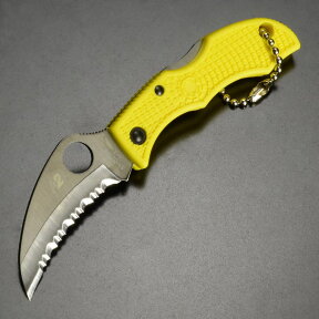 SPYDERCO 折りたたみナイフ LYLS3HB てんとう虫 ホークビル ソルト H1防錆鋼 | Spyderco 折り畳みナイフ フォルダー フォールディングナイフ ホールディングナイフ 折り畳み式ナイフ 折りたたみ式ナイフ