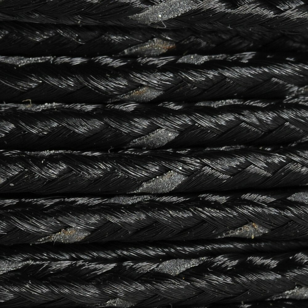 ATWOOD ROPE 反射材付 マイクロコード 1.18mm ブラック アトウッドロープ 125フィ...