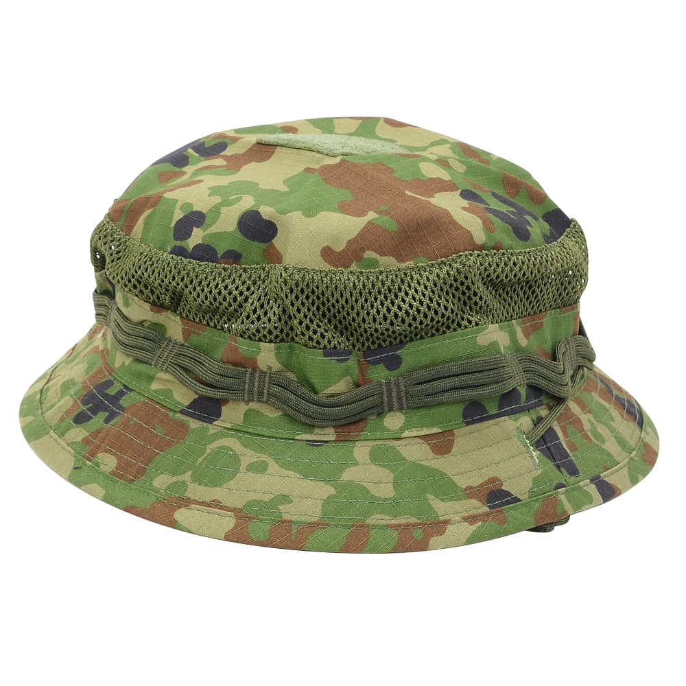 田村装備開発 ブーニーハット T-Ranger Hat-IR メッシュ生地 JGSDFカモ [ L/XLサイズ ] ブッシュハット サファリハット ジャングルハット レンジャーハット つば広帽 バケットハット トロピカルハット つば広ハット