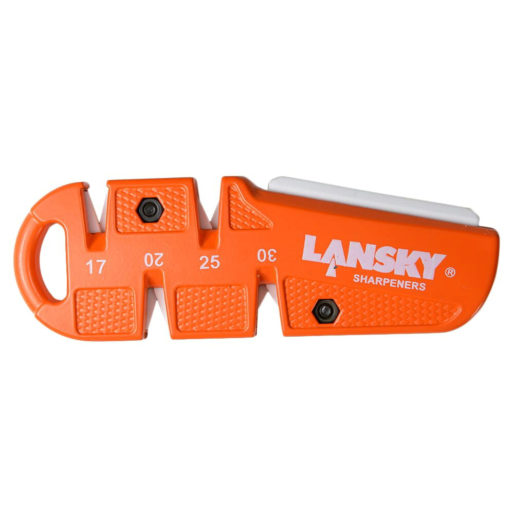ミリタリーショップ レプマートのLansky シャープナー C-Sharp マルチアングル 波刃対応 ランスキー 砥石 といし タッチアップ シャープニングストーン セラミックベンチストーン ダイヤモンド 簡易シャープナー ポケットシャープナー コンパクトシャープナー ミニシャープナー 携帯砥石 ポケット砥石｜アングル3