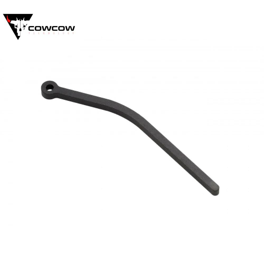 カウカウ ガスガン部品 ハイキャパシリーズ対応メインスプリングの反発力を最大限に生かせるハンマーストラットエアガンの内部強化パーツを展開する「COWCOW」のハンマーストラット。メインスプリングの反発力をハンマーへ伝え円弧運動させるためのパ...
