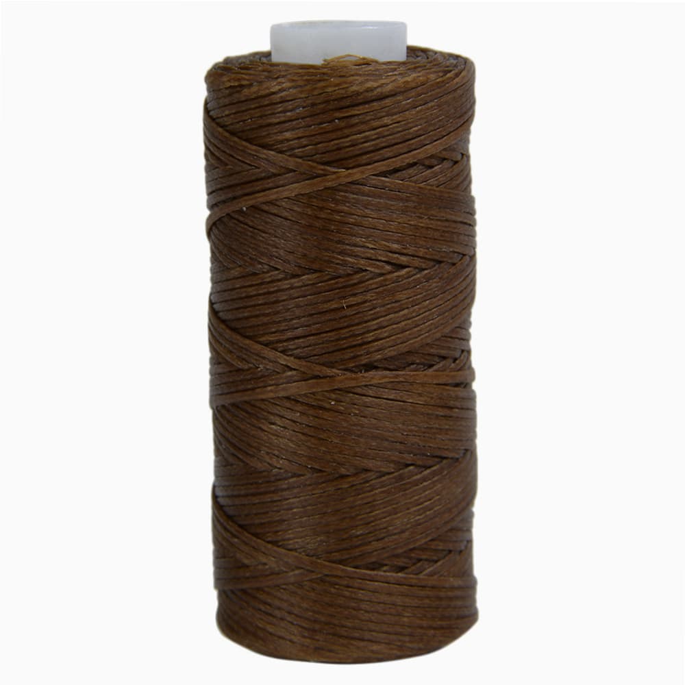 ワックスコード 蝋引き紐 50m レザークラフト用 [ ウッド ] 蝋引き糸 ロウ引き ハンドメイド 手芸 手作り ハンドクラフト 革細工 革工芸 皮革工芸 レザー細工 レザー工芸 レザークラフト用品 クラフト工具 クラフト道具 クラフト器具 クラフト用具 パーツ 部品