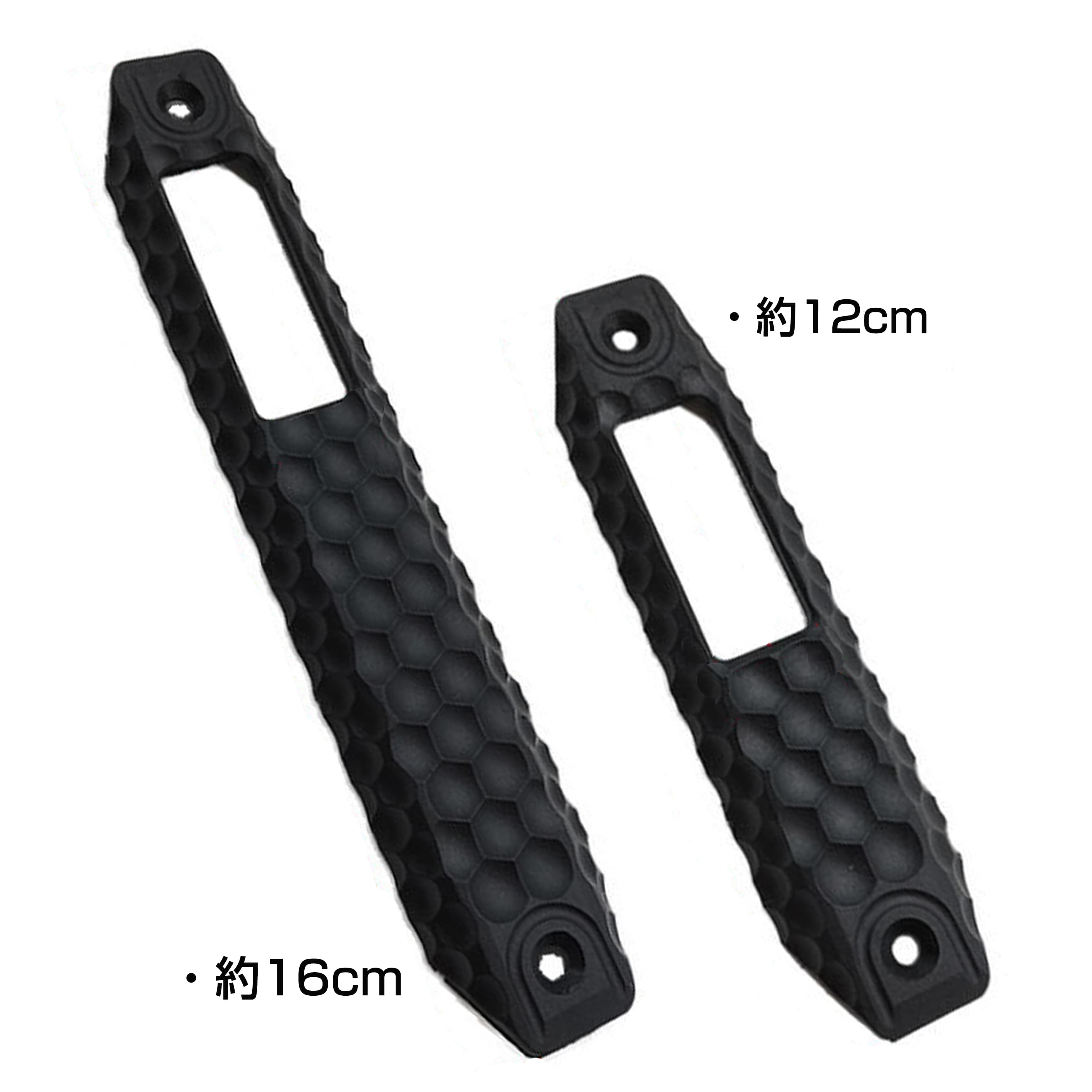 ミリタリーショップ レプマートのレールパネル M-LOK & KEY規格対応 XOS レールパネル 1スロット穴 [ ブラック / 小 ] レールカバー レールガード レールプロテクター レイルプロテクター レイルシールド レイルパネル ハンドガードパネル 保護カバー ピカティニーレール ピカティニーレイル 拡張用｜アングル3