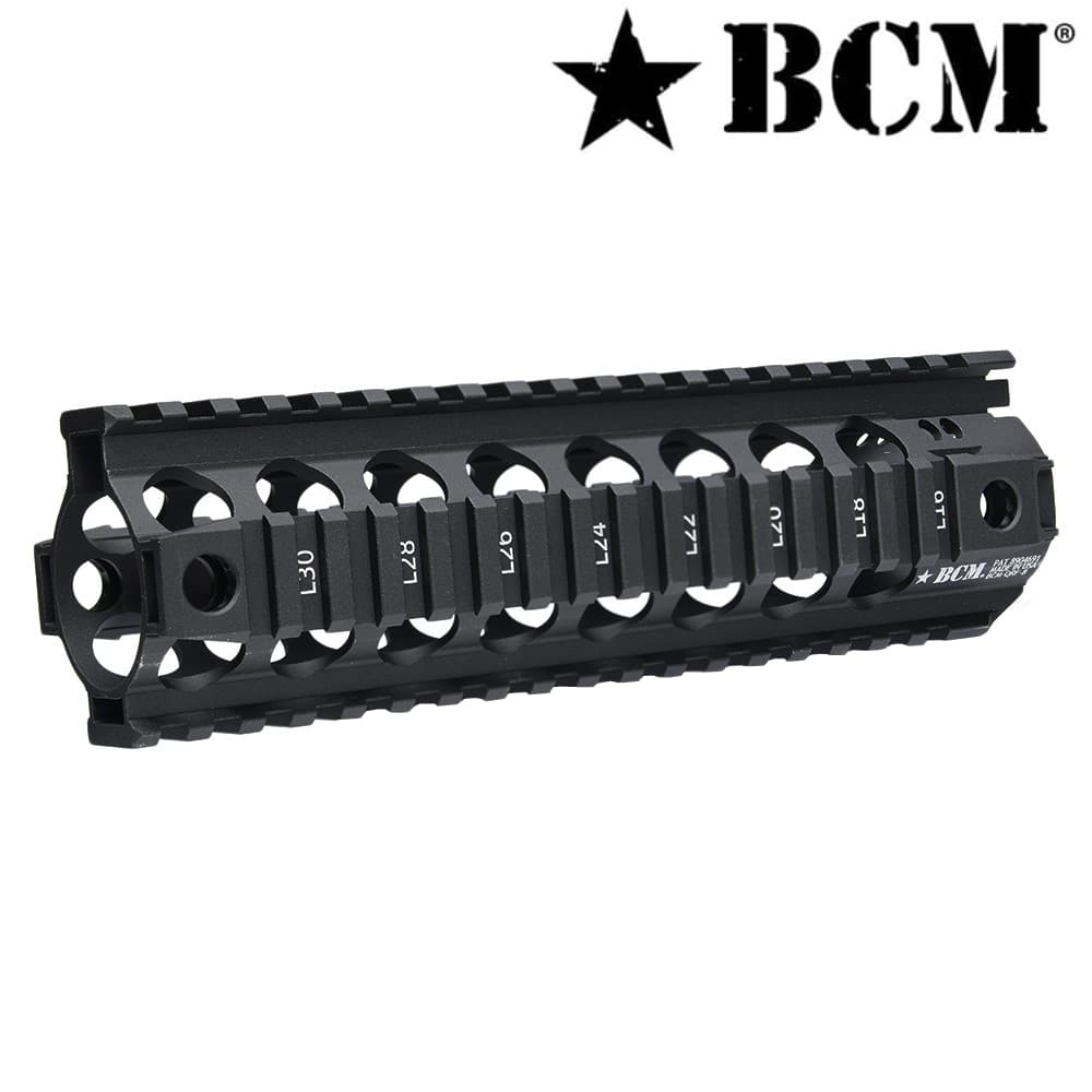 BCM ハンドガード QRF クワッドレール M4/AR15用 アルミ合金製 [ 8インチ ] 米国製 Bravo Company Manufacturing ブラボーカンパニーMFG アメリカ製 Made in USA Gunfighter Quad Rail Free Float Handguard 5.56 フリーフロート フローティング M16 カスタムパーツ