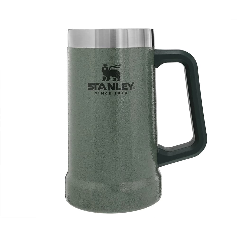 STANLEY ステンレスジョッキ ADVENTURE BIG GRIP BEER STEIN ビールジョッキ 24oz/0.7L [ グリーン ] スタンレー 保温容器 真空ステンレス ジョッキ ビール 大型カップ