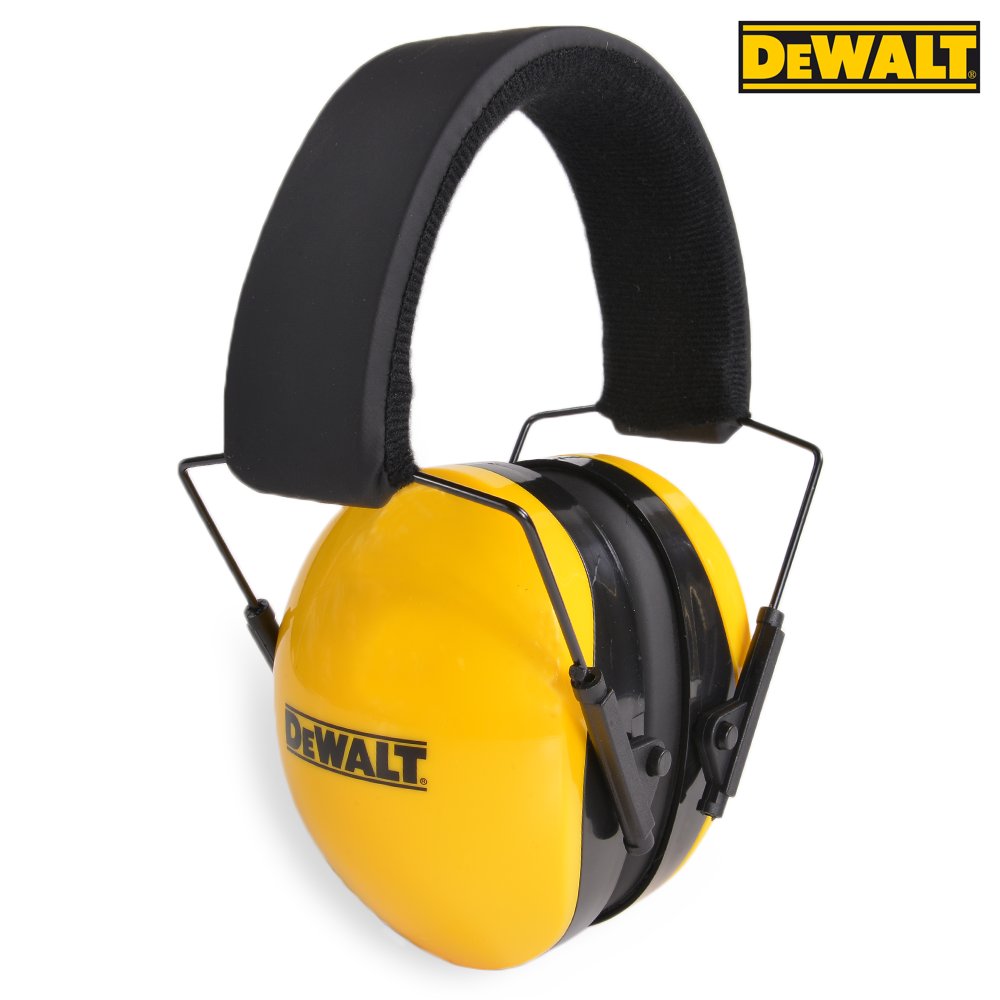 DEWALT 防音イヤーマフ インターセプター NRR29 | ヒアリングプロテクター 騒音対策 防音耳あて 工事用 防音ヘッドフォン 騒音作業