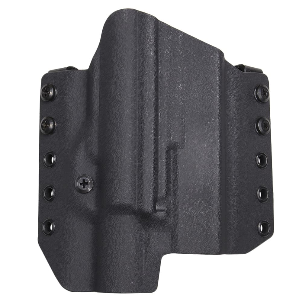 ミリタリーショップ レプマートのCOMP TAC OWBホルスター Warrior Glock20/22 ライト対応 20/21サイズ [ 右利き / X300用 ] グロック コンプタック ライト用 ベルトループ サバゲー サバゲー装備 サバイバルゲーム 装備品 拳銃嚢 ベルトホルスター LV1ホルスター レベル1ホルスター プラスチック 樹脂製｜アングル3