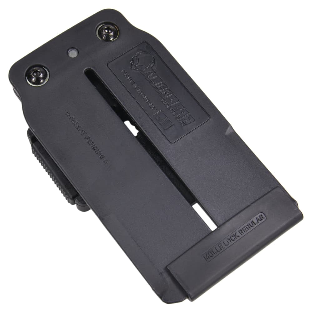 ミリタリーショップ レプマートのALIEN GEAR HOLSTERS ホルスターパーツ MOLLEアダプター エイリアンギア MOLLE対応 PALSウェビング SHAPESIFT コンシールメントホルスター インサイドホルスター ベルトループホルスター シグ サバゲー 装備品 ホルスター部品 ホルスターアクセサリー ホルスター補修部品｜アングル2