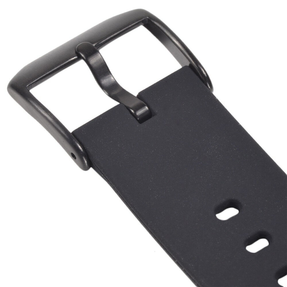 腕時計用 交換ベルト ルミノックス互換 3000ダイブシリーズ対応 ラバー [ ブラック ] LUMINOX ゴム 防水性 時計用ベルト 時計用バンド 時計用交換ベルト 時計用交換バンド 無地 マットブラック 交換用ベルト 交換用時計ベルト 交換用ウォッチベルト 時計部品 時計パーツ