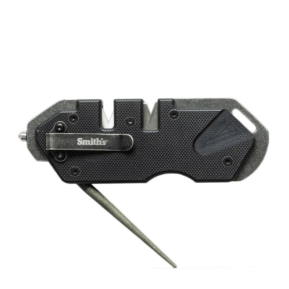Smiths Sharpeners シャープナー PP1タクティカル [ ブラック ] スミス といし トイシ と石 油砥石 水砥石 オイルストーン ナイフシャープナー タッチアップ 簡易砥石 簡易シャープナー 砥石 シャープニングストーン ポケットシャープナー コンパクトシャープナー