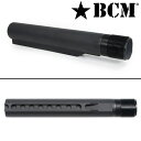 BCM バッファーチューブ AR15/M16/M4用 8ポジション A5 米国製 Bravo Company Manufacturing ブラボーカンパニーMFG アメリカ製 Made USA ストックパイプ 金属製ストック アイアンストック 鉄製ストック 金属銃床 金属製銃床