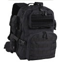 TRU-SPEC バックパック TOUR OF DUTY ツアー・オブ・デューティー MOLLEシステム 容量37L [ ブラック ] TRUSPEC トゥルースペック ATLANCO TDU アトランコ リュックサック ナップザック デイパック カバン かばん 鞄 ミリタリー ミリタリーグッズ サバゲー装備