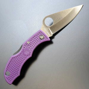 SPYDERCO 折りたたみナイフ LPRP3 てんとう虫 紫 レディバグ | Spyderco 折り畳みフォルダー フォールディングホールディング フォールディングナイフ 折り畳みナイフ 折り畳み式ナイフ 折りたたみ式ナイフ通販格安セール情報 楽天 通販