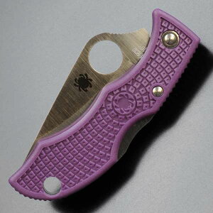 SPYDERCO 折りたたみナイフ LPRP3 てんとう虫 紫 レディバグ | Spyderco 折り畳みフォルダー フォールディングホールディング フォールディングナイフ 折り畳みナイフ 折り畳み式ナイフ 折りたたみ式ナイフ通販格安セール情報 楽天 通販