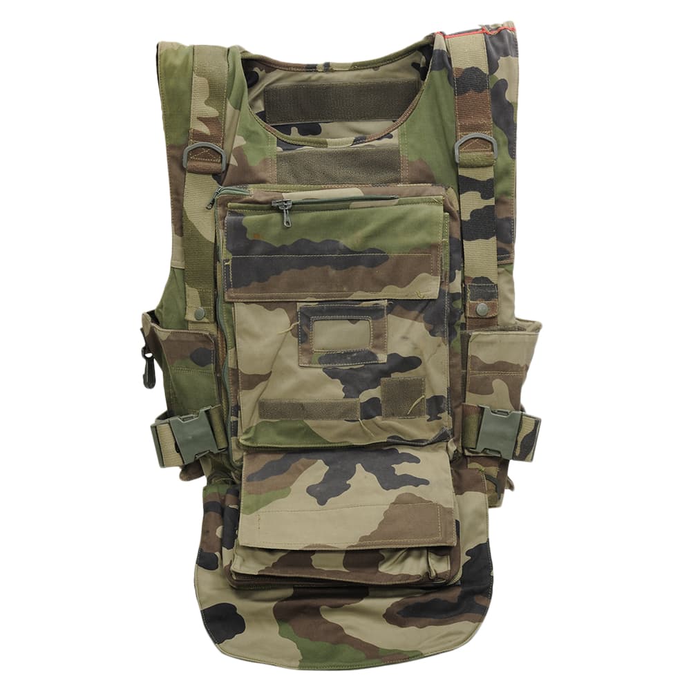 フランス軍放出品 S3 ボディアーマー CCE迷彩 GPB [ 106a116cm / 並下品 ] military FELIN シリーズ3 プレートキャリア 防弾チョッキ ベスト ミリタリー 装備品 サバゲー 軍物 軍払い下げ品 プレキャリ プレートキャリアー 防弾プレートキャリア ミリタリーサープラス