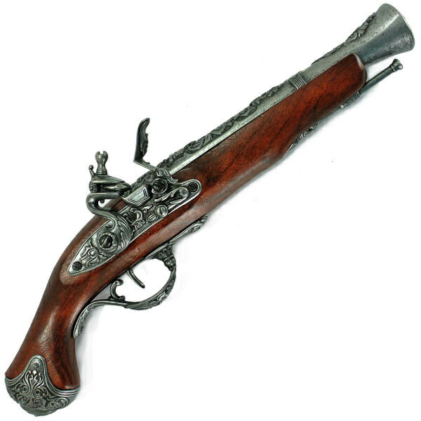 DENIX モデルガン 古式銃 ブランダーバス フリントロック 1219/G デニックス Flintlock レプリカ アンティーク銃 西洋銃 18th 装飾銃 装飾用長短銃 火縄銃 リボルバー