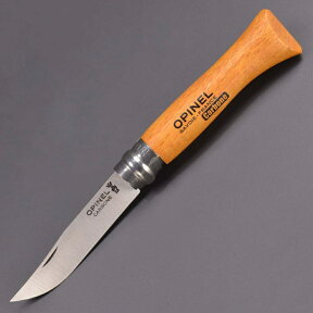 OPINEL 折りたたみナイフ No6 カーボンスチール OPINEEL オピネル 折り畳みナイフ フォルダー フォールディングナイフ ホールディングナイフ 折り畳み式ナイフ 折りたたみ式ナイフ