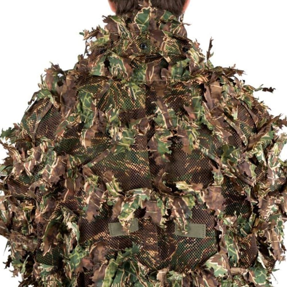 ミリタリーショップ レプマートのNOVRITSCH 3Dギリースーツ ジャケット Modular 3D Ghillie ハーフギリー前面着脱 T2 [ マルチカム ] 迷彩服 カモフラージュ服 カモフラ服 カモ服 擬態化スーツ 擬態スーツ カモフラージュスーツ カモフラスーツ カモスーツ スナイパースーツ サバイバルスーツ｜アングル3
