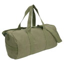 楽天ミリタリーショップ レプマートROTHCO ダッフルバッグ 19インチ キャンバス製 [ オリーブドラブ ] ロスコ Canvas Shoulder Duffle Bag ボストンバッグ ミリタリーバッグ 旅行 サバゲー ドラムバッグ スポーツバッグ