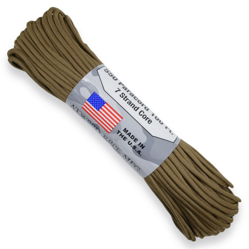 ATWOOD ROPE 550ѥ饳 3 衼 [ 30m ] ȥåɥ coyote   ѥ饷塼ȥ...