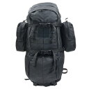 楽天ミリタリーショップ レプマート5.11 Tactical バックパック RUSH100 ラッシュ 容量60L [ ブラック / S/Mサイズ ] 5.11タクティカル ファイブイレブン 大型バックパック ソロキャン アウトドアレジャー リュックサック デイパック ザック ナップサック デイバッグ 背嚢 かばん カバン