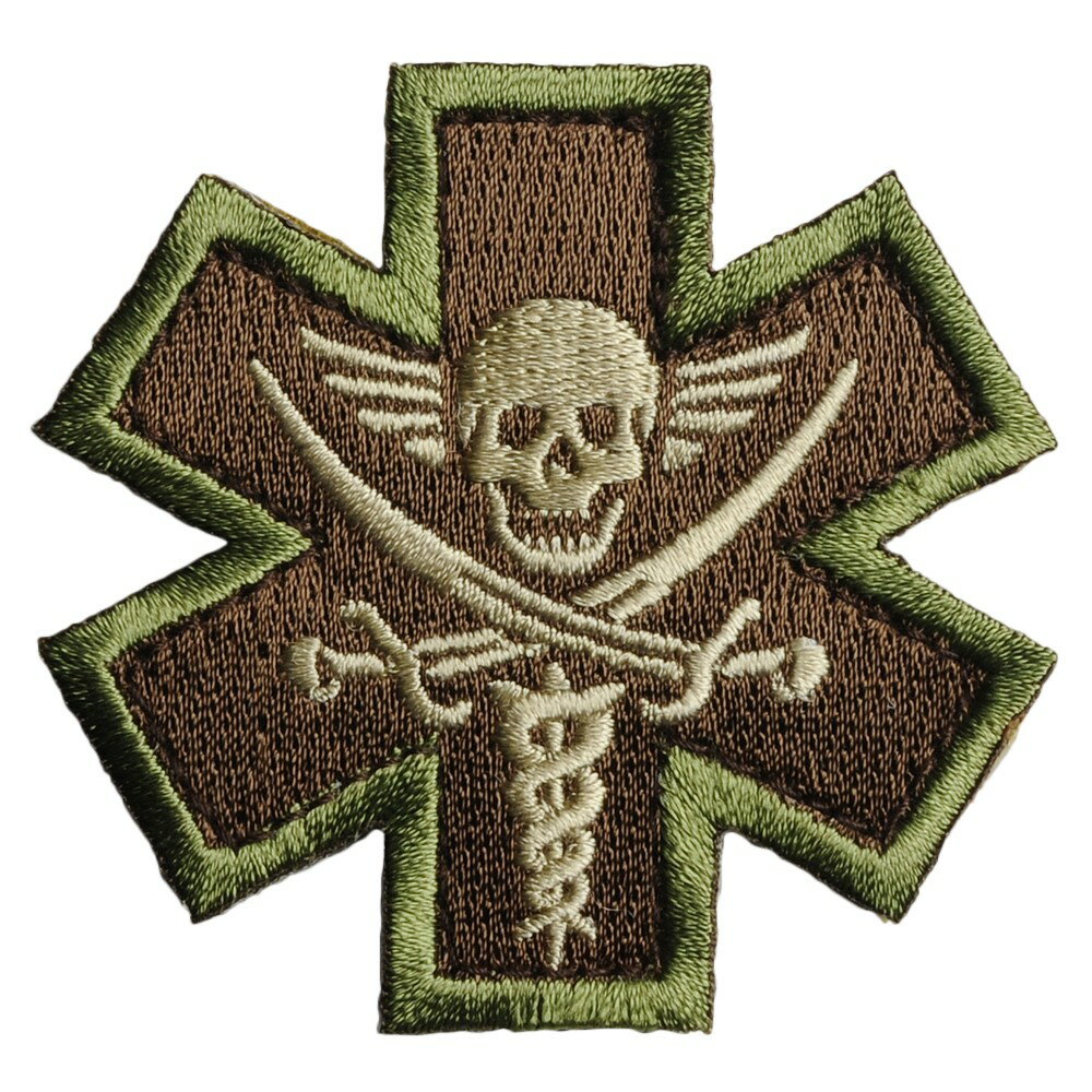 MIL-SPEC MONKEY ミリタリーパッチ 海賊旗 ベルクロ [ マルチカム ] ミルスペックモンキー ワッペン Pirate EMSロゴマーク ミリタリーワッペン アップリケ 記章 徽章 襟章 肩章 胸章 階級章