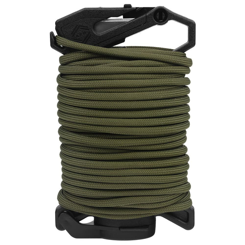ATWOOD ROPE ロープディスペンサー Ready Rope ELITE 50ft パラコード付 オリーブ...
