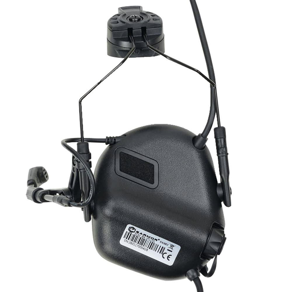 OPSMEN EARMOR 電子防音イヤーマフ M32H Plus ヘッドセット ARCレール用 OP-HG-M32...